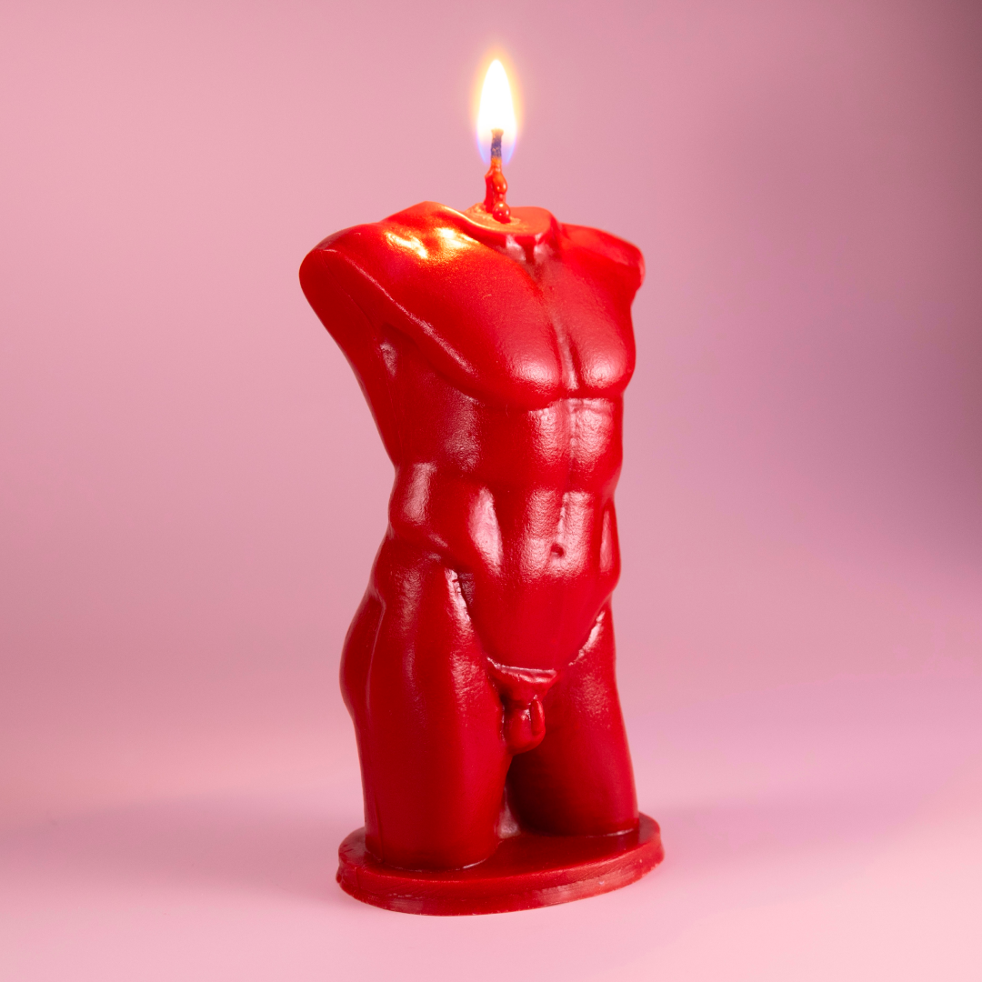 Zestaw 2 świeczek zapachowych z wosku pszczelego "Naga Harmonia" Candle Wonder