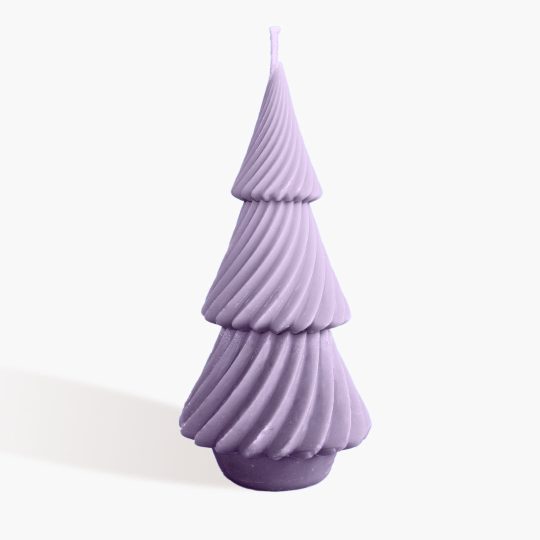 Christmas Beeswax Candle "Modern Christmas Tree"