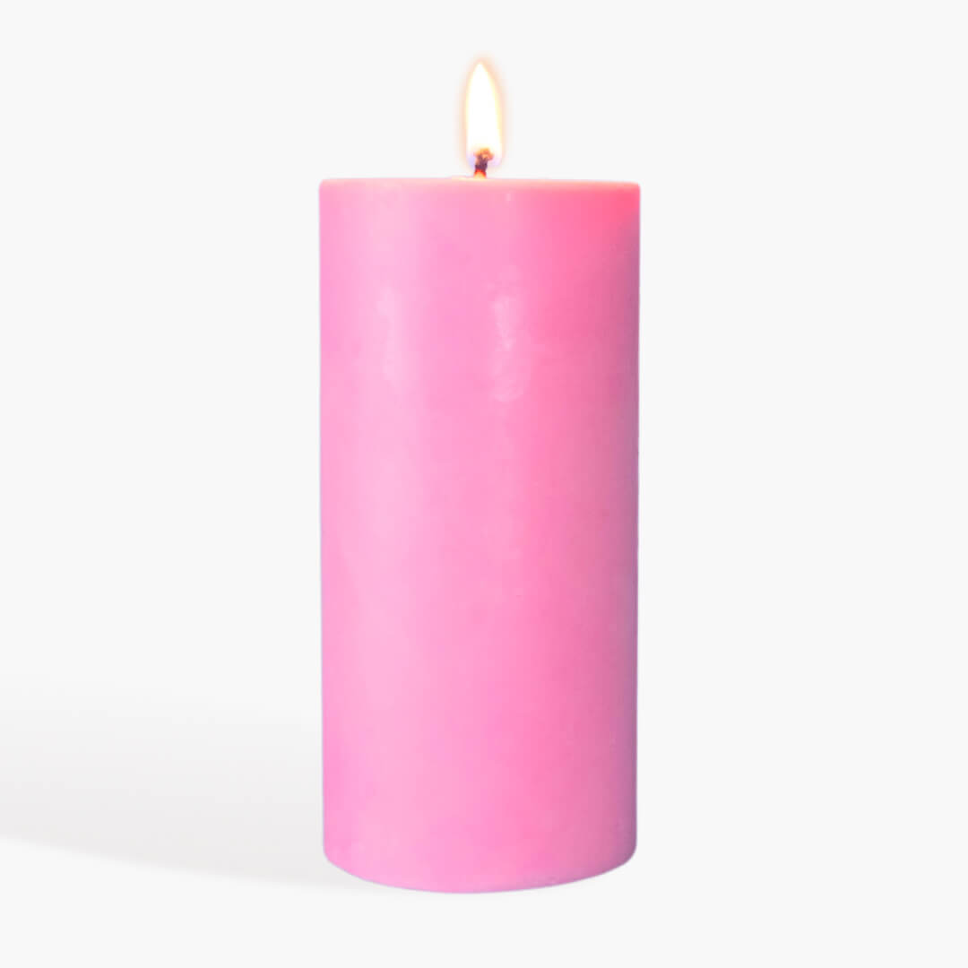 Soy Wax Pillar Candle 7 x 15 cm