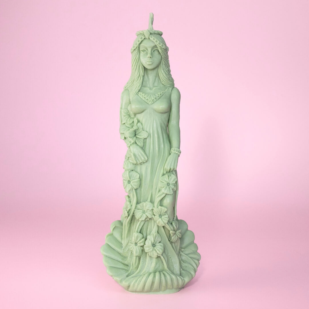 Scented Beeswax Candle "Sea Maiden"