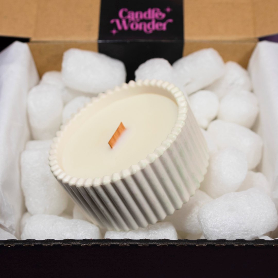 Świeca zapachowa sojowa w gipsie 100g 24h Candle Wonder