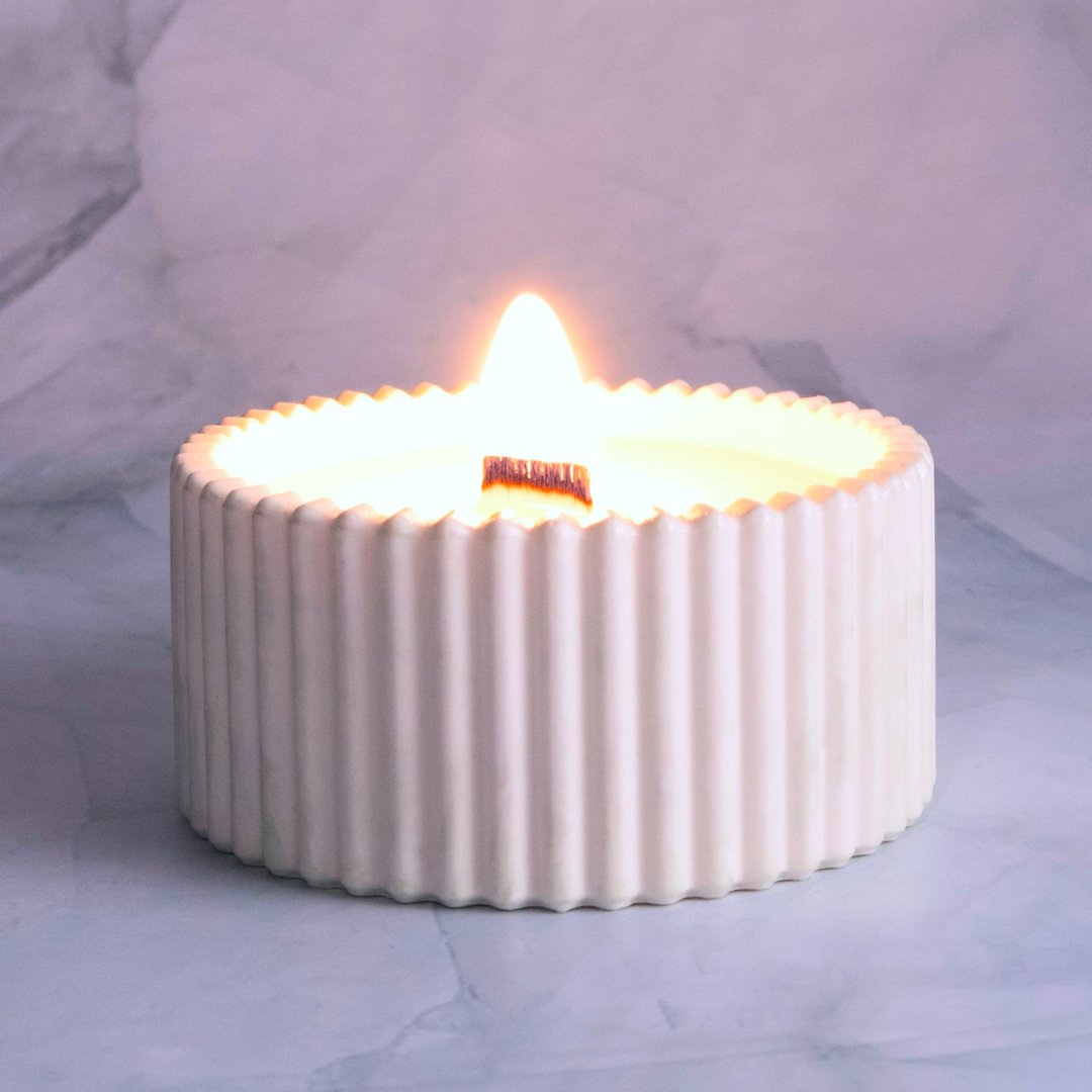 Świeca zapachowa sojowa w gipsie 100g 24h Candle Wonder