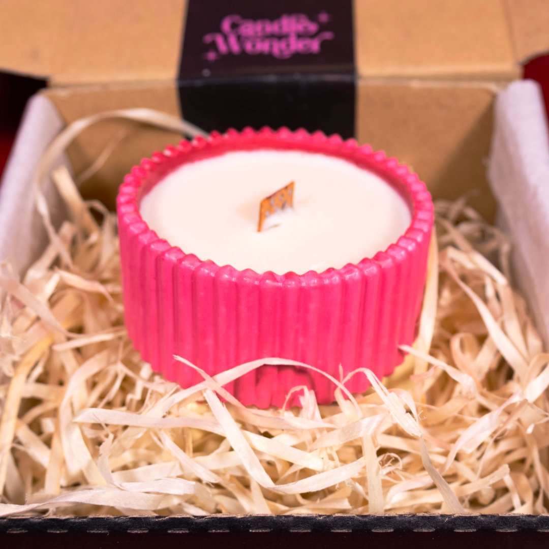 Świeca zapachowa sojowa w gipsie 100g 24h Candle Wonder