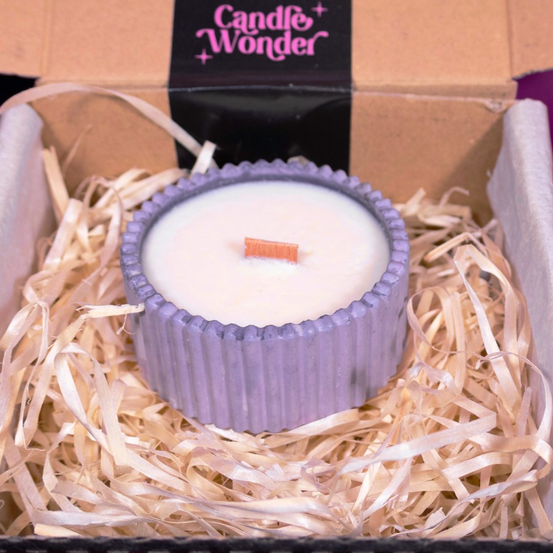 Świeca zapachowa sojowa w gipsie 100g 24h Candle Wonder