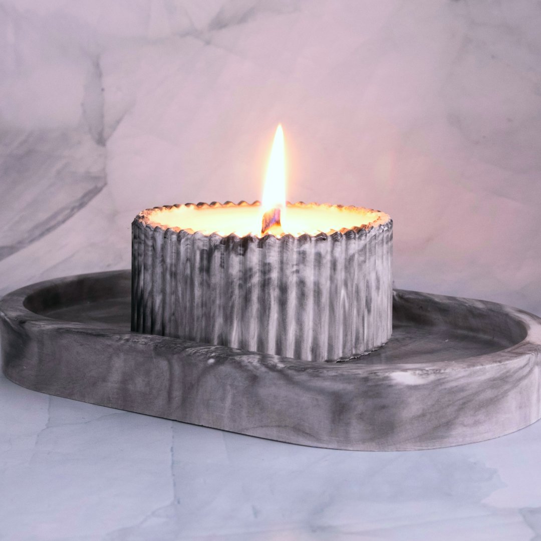 Świeca zapachowa sojowa w gipsie 100g 24h Candle Wonder